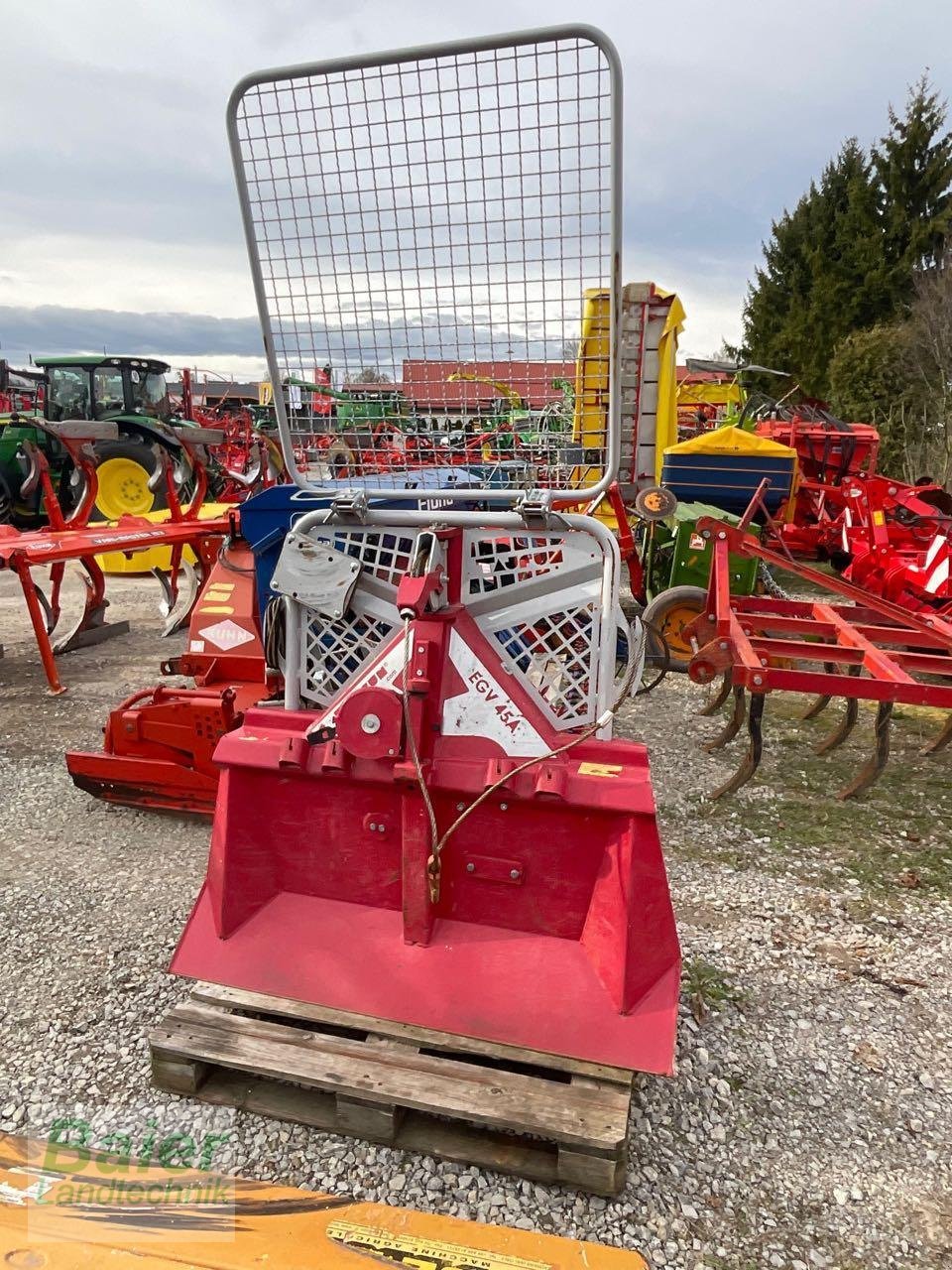 Seilwinde Türe ait Tajfun EGV 45 A, Gebrauchtmaschine içinde OBERNDORF-HOCHMOESSINGEN (resim 2)