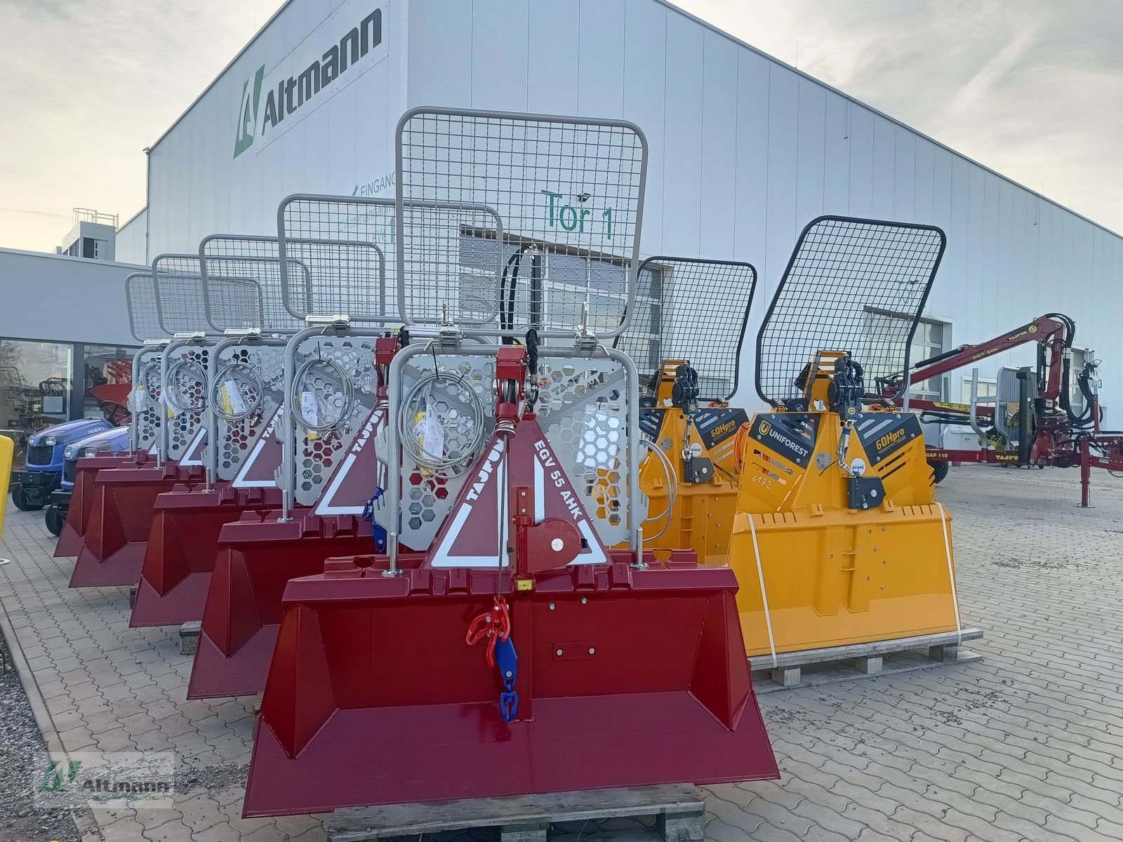 Seilwinde del tipo Tajfun EGV 55 AHK SG 1,8M, Neumaschine en Lanzenkirchen (Imagen 1)