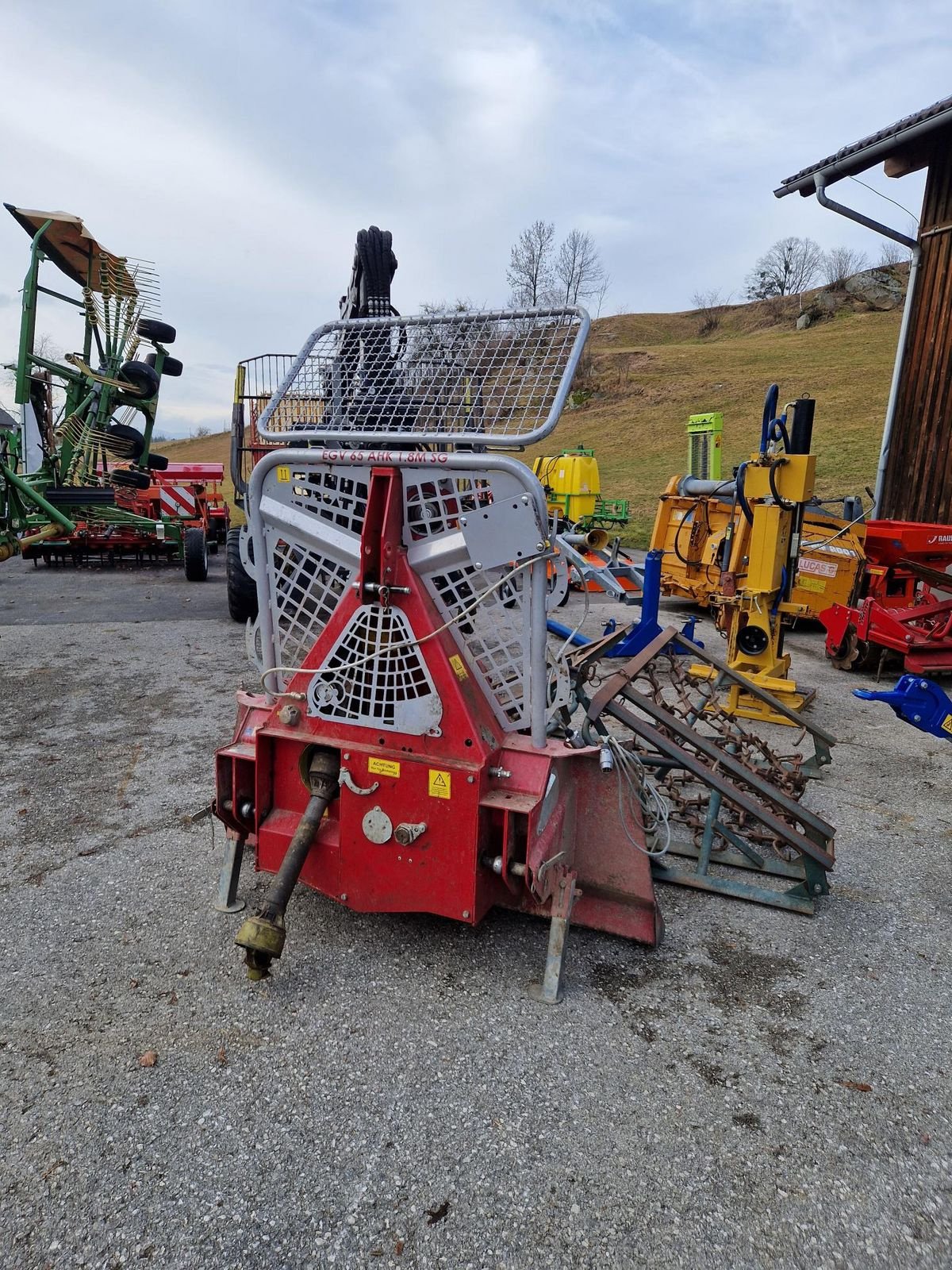 Seilwinde des Typs Tajfun EGV 65 AHK SG 180, Gebrauchtmaschine in Grünbach (Bild 5)