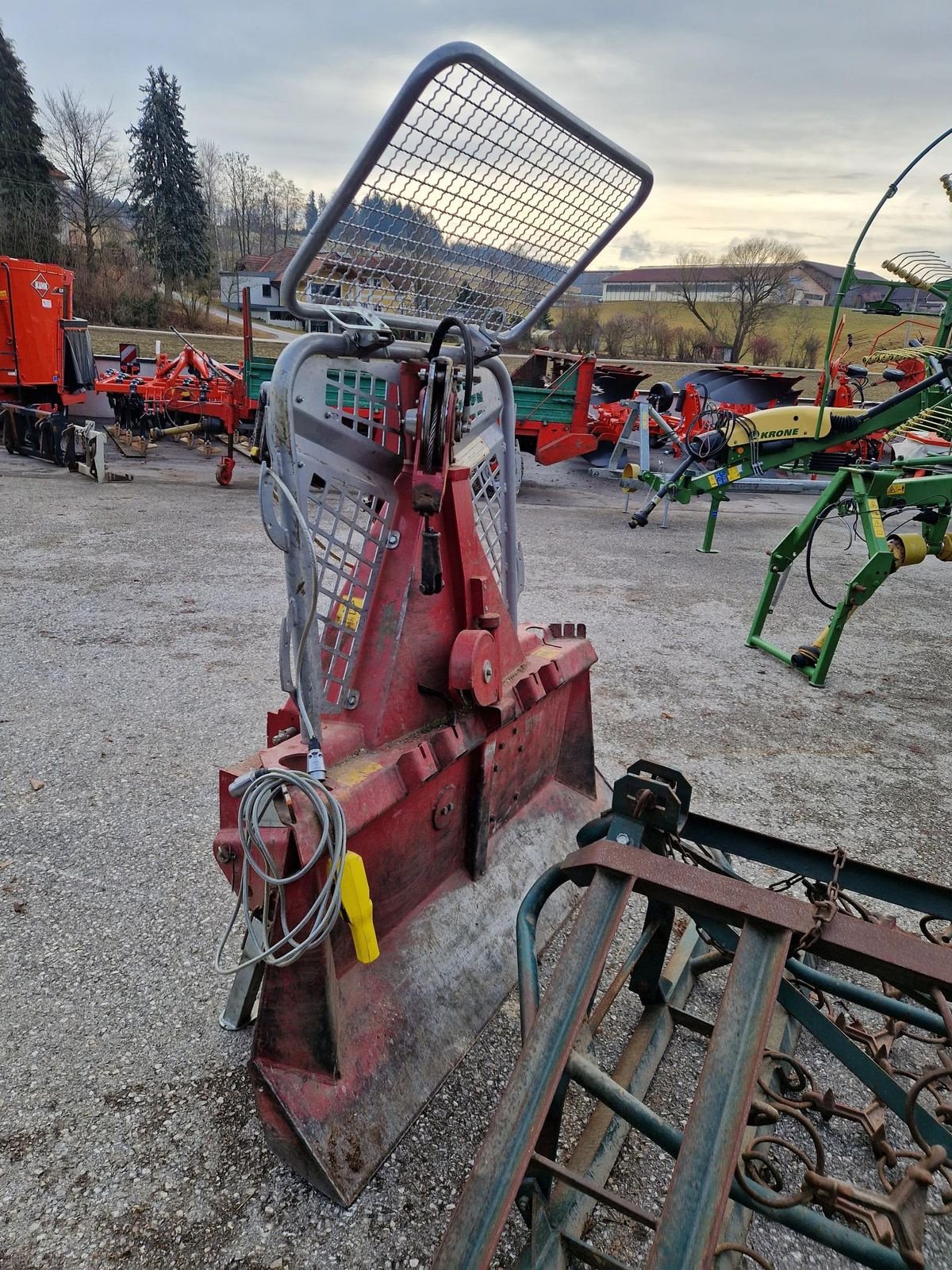 Seilwinde des Typs Tajfun EGV 65 AHK SG 180, Gebrauchtmaschine in Grünbach (Bild 1)