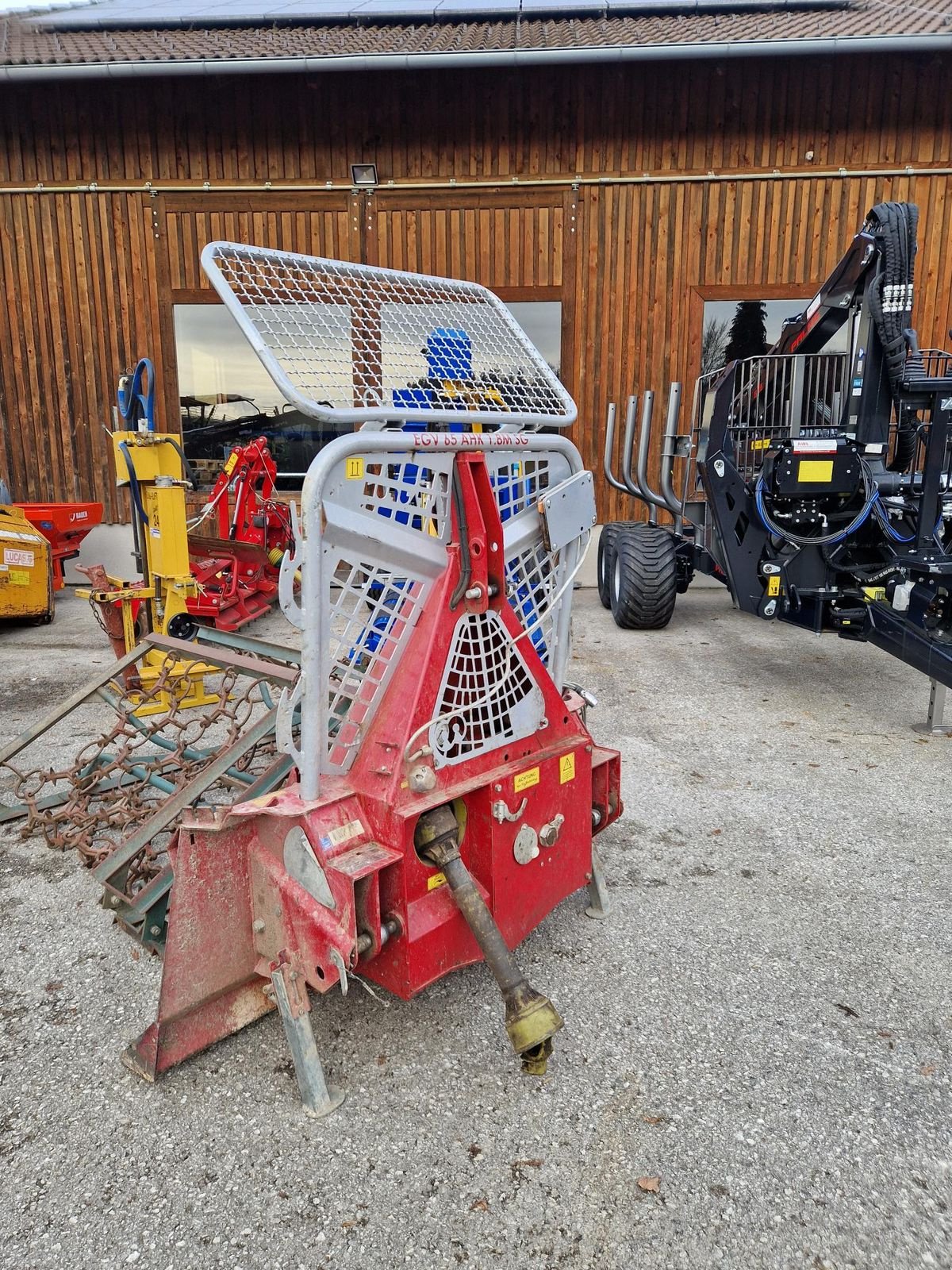 Seilwinde des Typs Tajfun EGV 65 AHK SG 180, Gebrauchtmaschine in Grünbach (Bild 4)