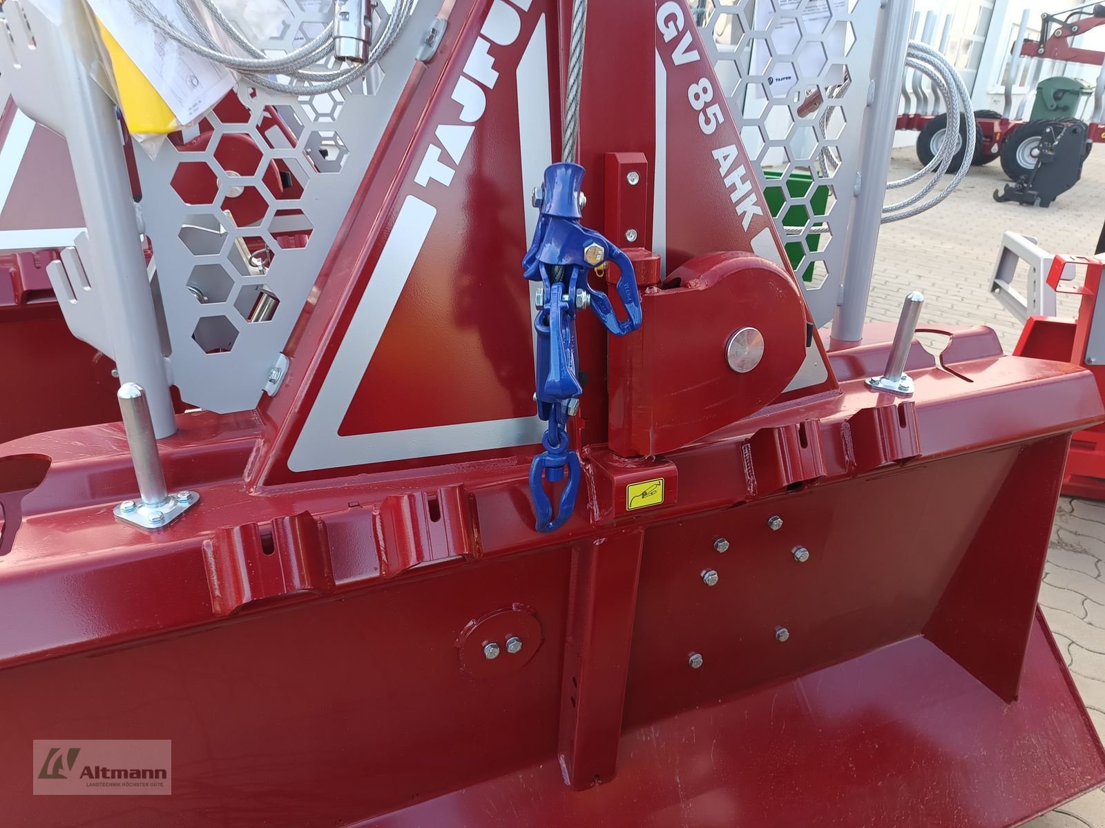 Seilwinde del tipo Tajfun EGV 85 AHK SG 2,05m, Neumaschine en Lanzenkirchen (Imagen 3)