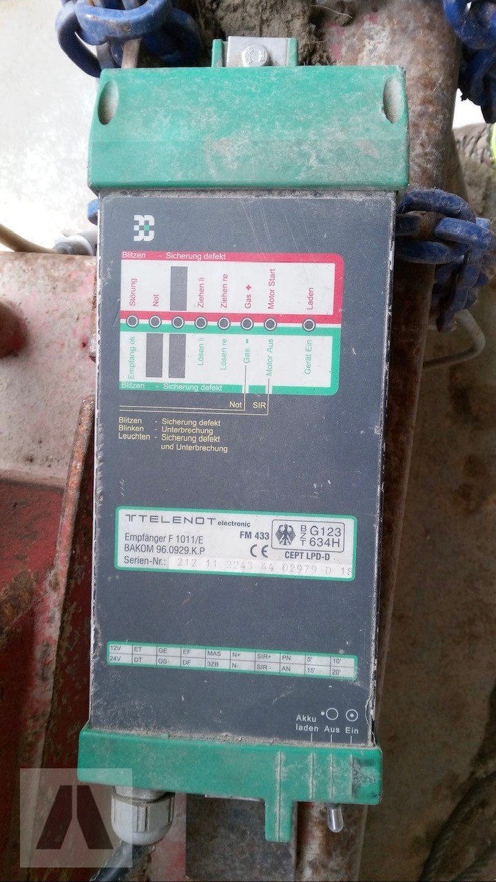 Seilwinde del tipo Tajfun EGV 85 AHK, Gebrauchtmaschine In Langweid am Lech (Immagine 6)