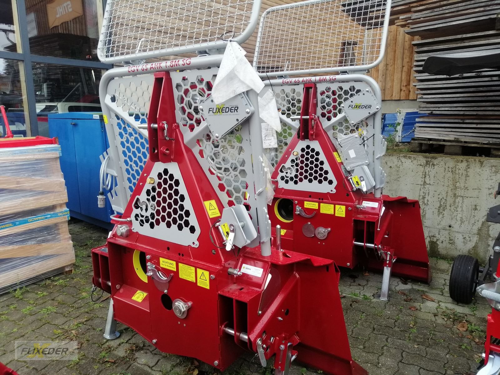 Seilwinde des Typs Tajfun EGV65 AHK 180 Funkseilwinde, Gebrauchtmaschine in Pattigham (Bild 5)