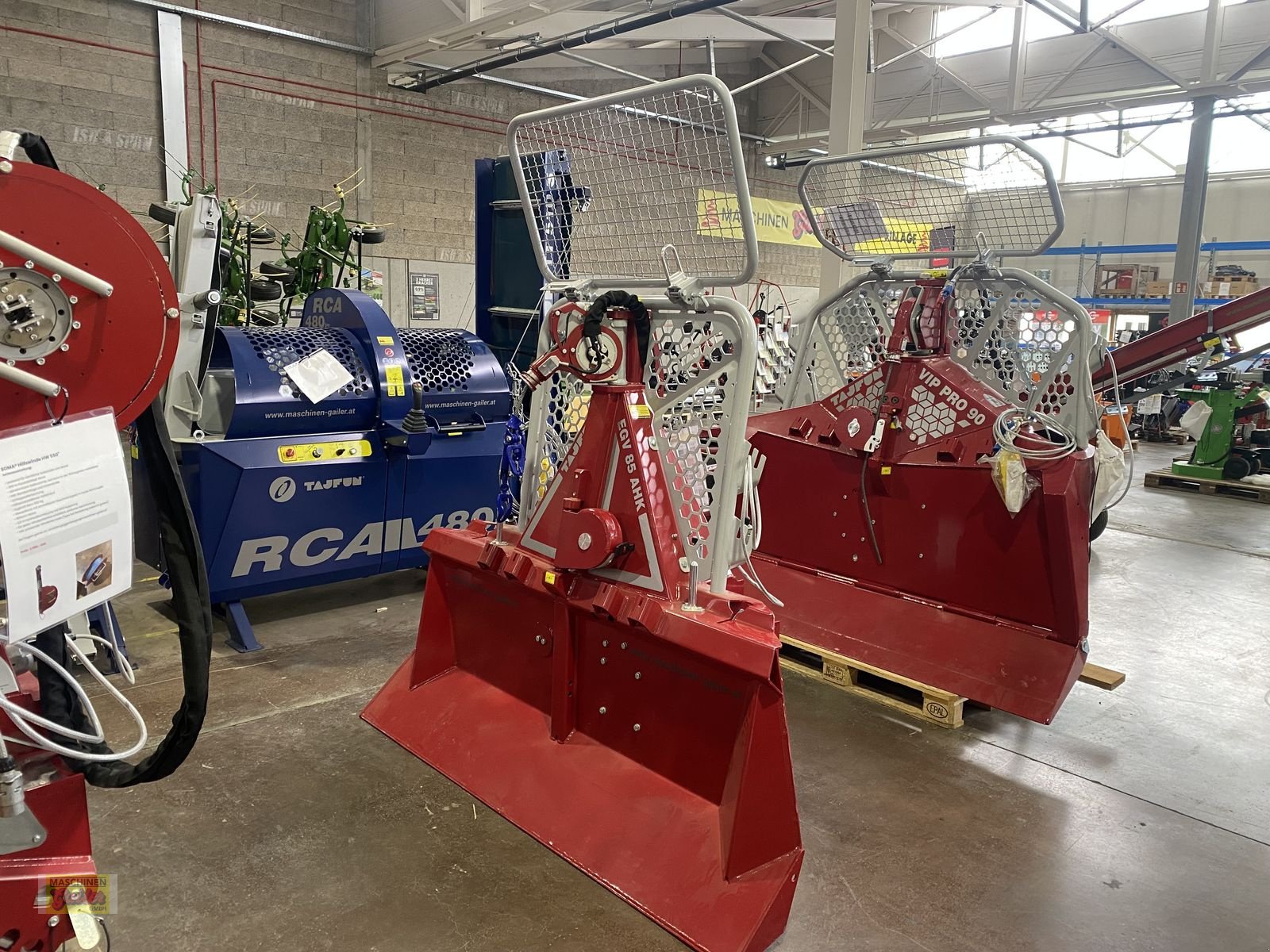 Seilwinde a típus Tajfun EGV85 AHK SG mit Schildbreite 205 cm, Gebrauchtmaschine ekkor: Kötschach (Kép 1)