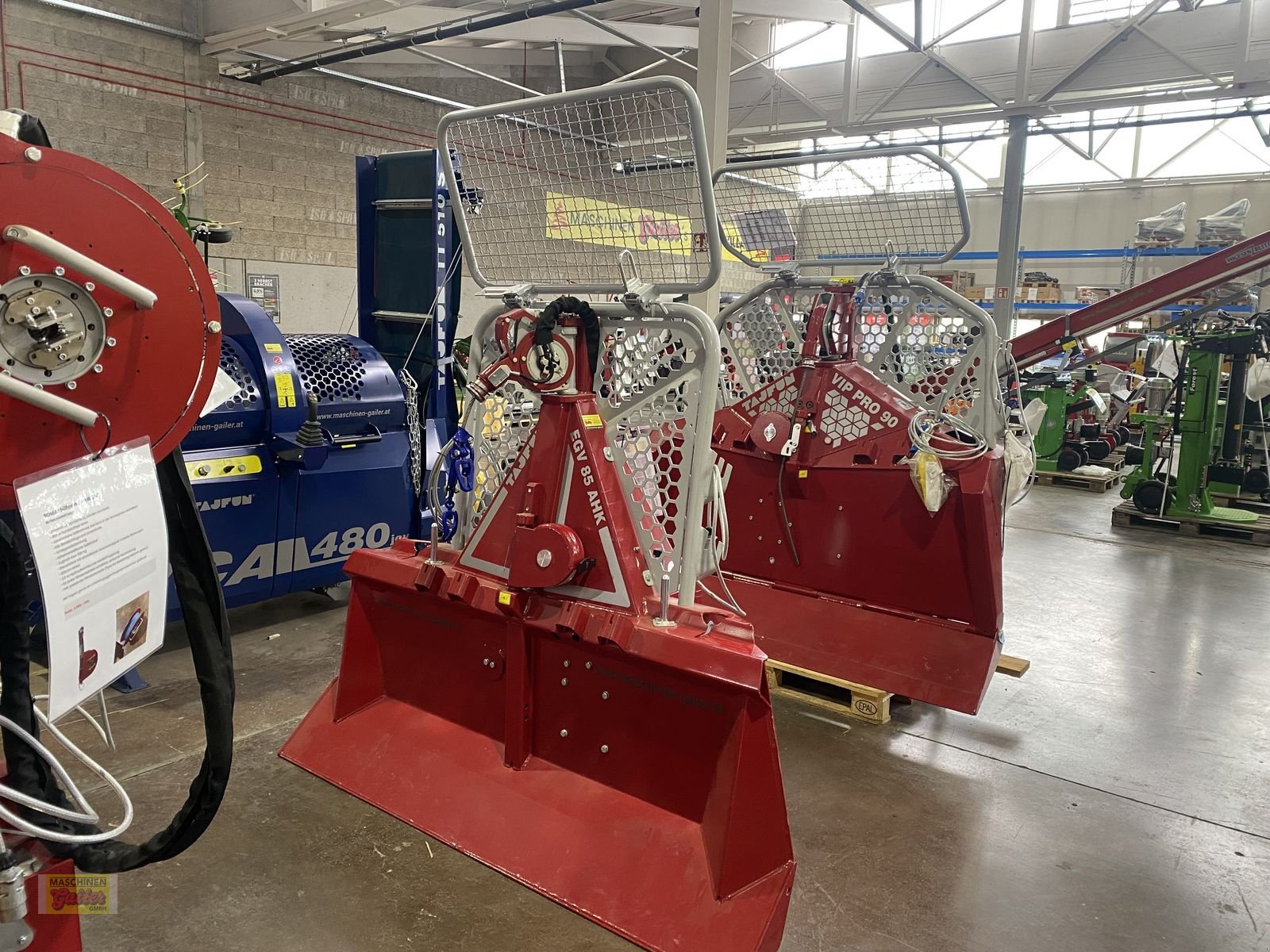 Seilwinde a típus Tajfun EGV85 AHK SG mit Schildbreite 205 cm, Gebrauchtmaschine ekkor: Kötschach (Kép 2)