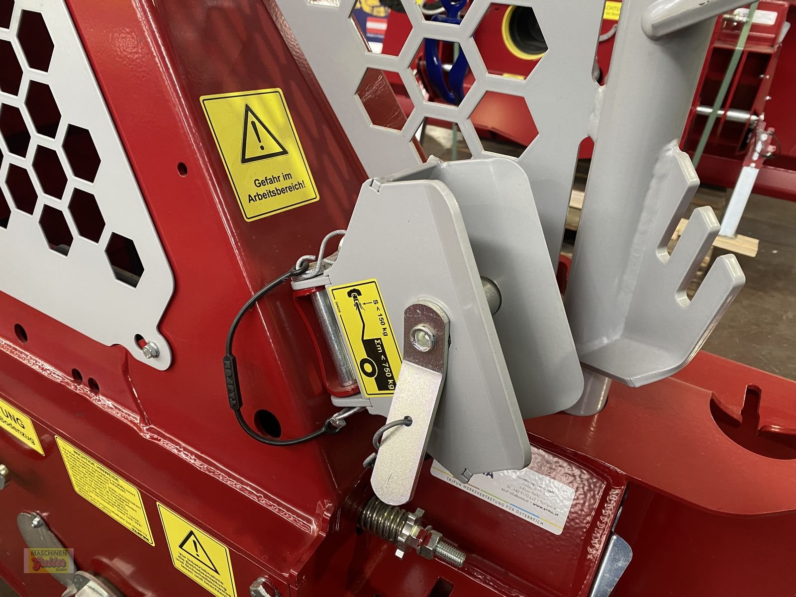 Seilwinde a típus Tajfun EGV85 AHK SG mit Schildbreite 205 cm, Gebrauchtmaschine ekkor: Kötschach (Kép 12)