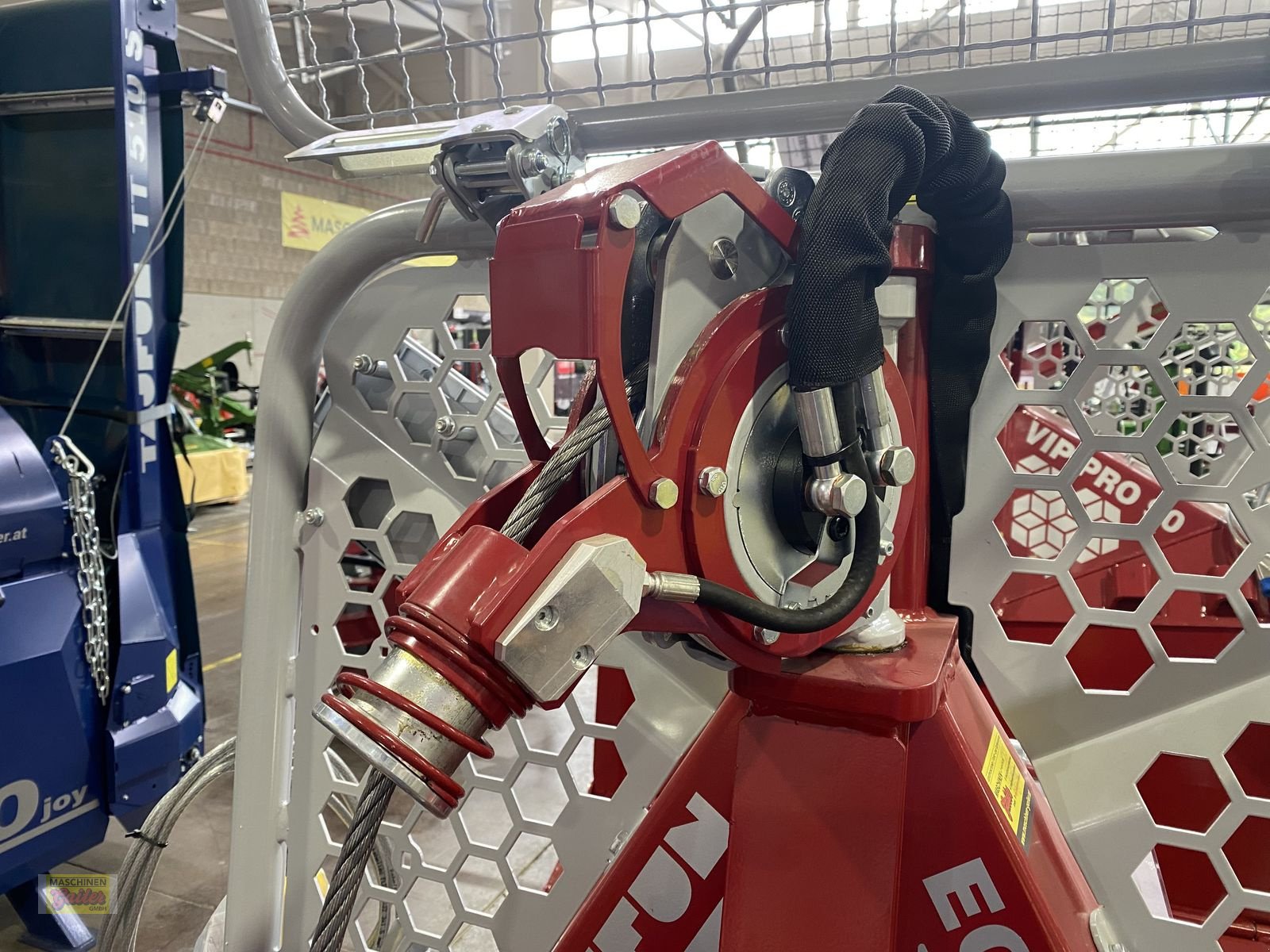 Seilwinde a típus Tajfun EGV85 AHK SG mit Schildbreite 205 cm, Gebrauchtmaschine ekkor: Kötschach (Kép 9)