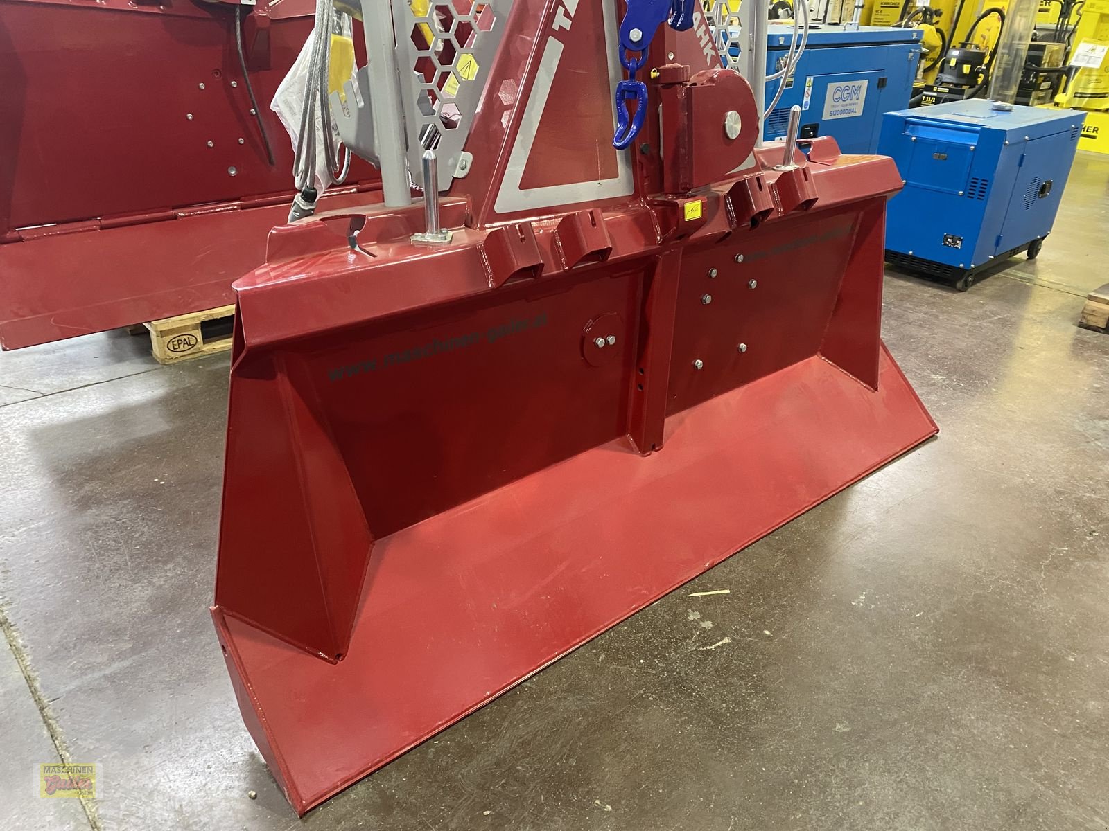 Seilwinde a típus Tajfun EGV85 AHK SG mit Schildbreite 205 cm, Gebrauchtmaschine ekkor: Kötschach (Kép 4)