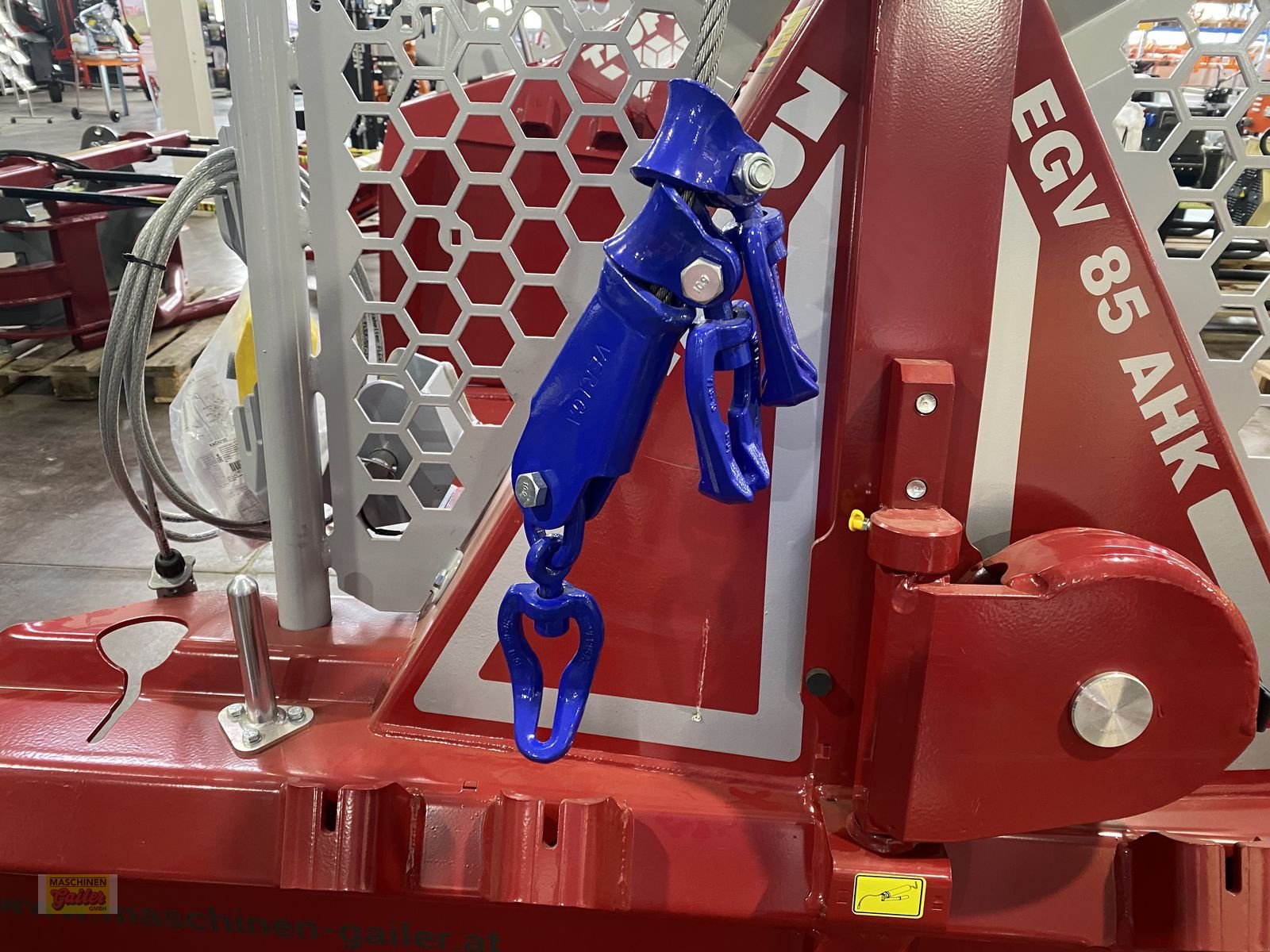 Seilwinde a típus Tajfun EGV85 AHK SG mit Schildbreite 205 cm, Gebrauchtmaschine ekkor: Kötschach (Kép 8)