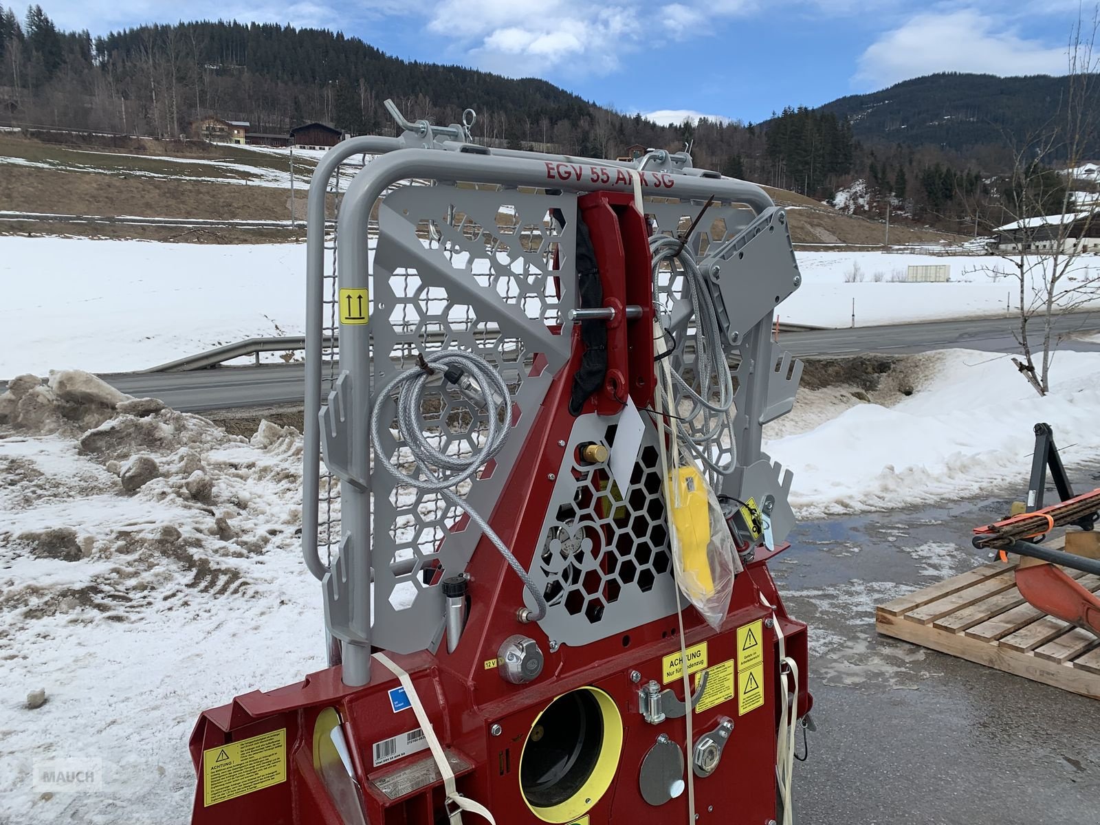 Seilwinde des Typs Tajfun Seilwinde EGV 55 AHK, Gebrauchtmaschine in Eben (Bild 4)