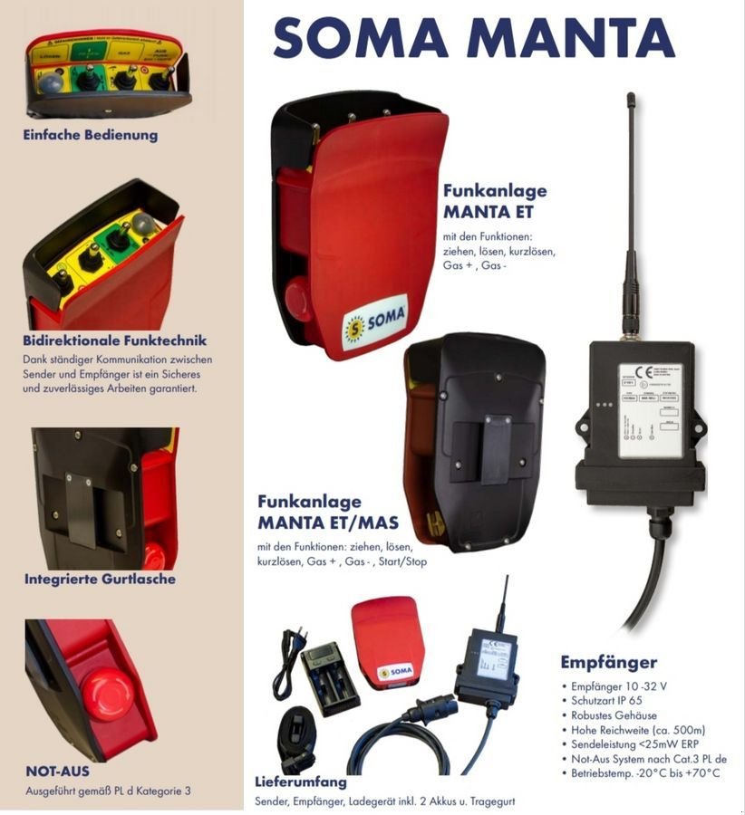 Seilwinde of the type Tajfun Seilwinde EGV 65 AHK  1.8M SG, Neumaschine in Neukirchen am Walde  (Picture 8)