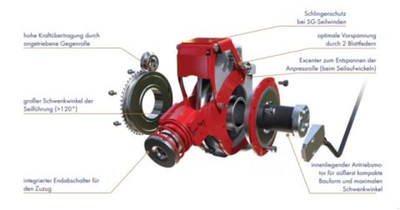 Seilwinde от тип Tajfun Seilwinde EGV 85 AHK SG, Neumaschine в Neukirchen am Walde  (Снимка 10)