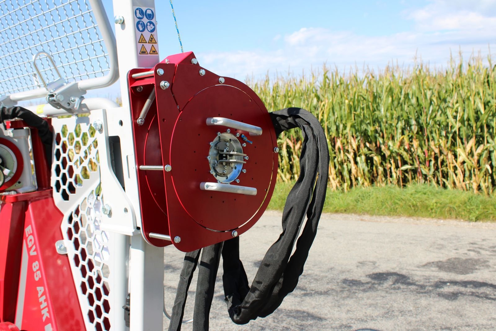 Seilwinde a típus Tajfun Tajfun EGV 85 AHK SG 2,05 mit SOMA Hilfswinde, Neumaschine ekkor: Neukirchen am Walde  (Kép 4)