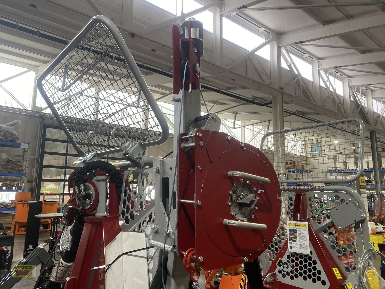 Seilwinde a típus Tajfun Tajfun EGV65 AHK SG mit SOMA-Hilfswinde, Neumaschine ekkor: Kötschach (Kép 26)