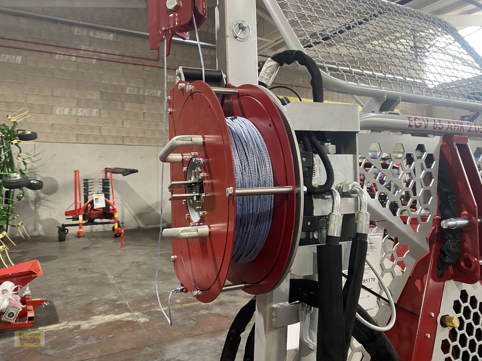 Seilwinde a típus Tajfun Tajfun EGV65 AHK SG mit SOMA-Hilfswinde, Neumaschine ekkor: Kötschach (Kép 22)