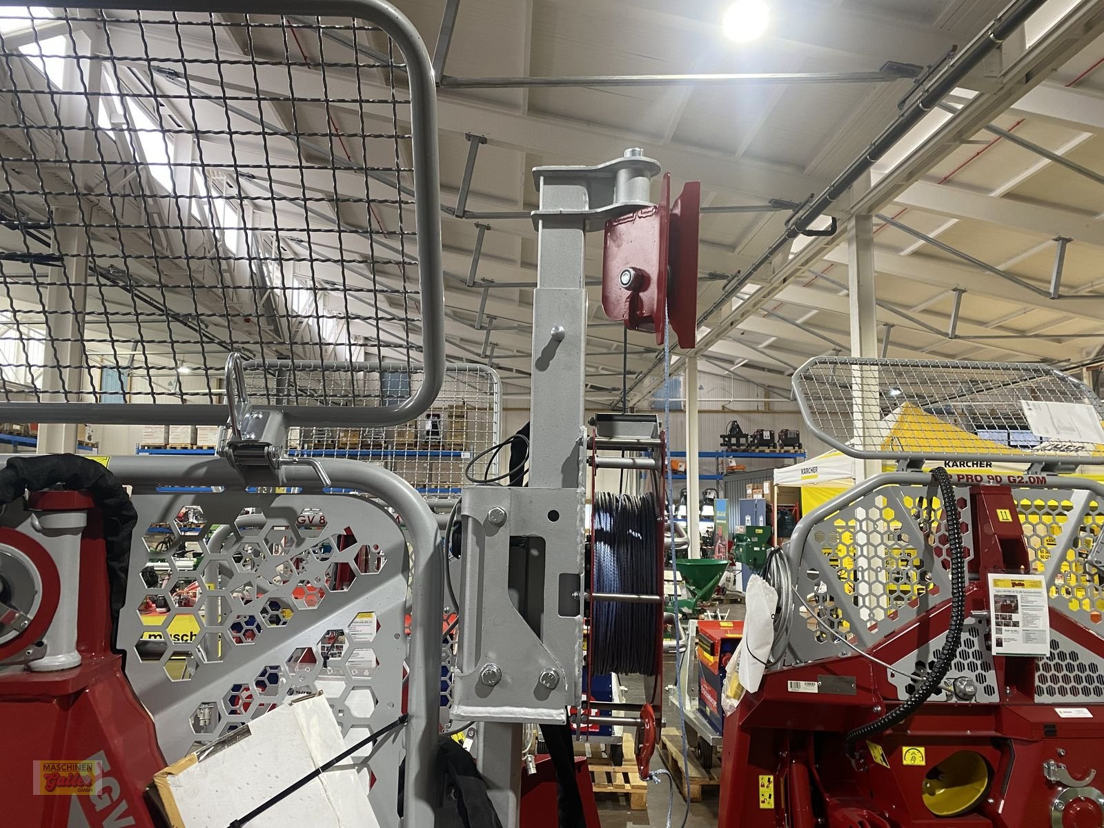 Seilwinde a típus Tajfun Tajfun EGV65 AHK SG mit SOMA-Hilfswinde, Neumaschine ekkor: Kötschach (Kép 18)