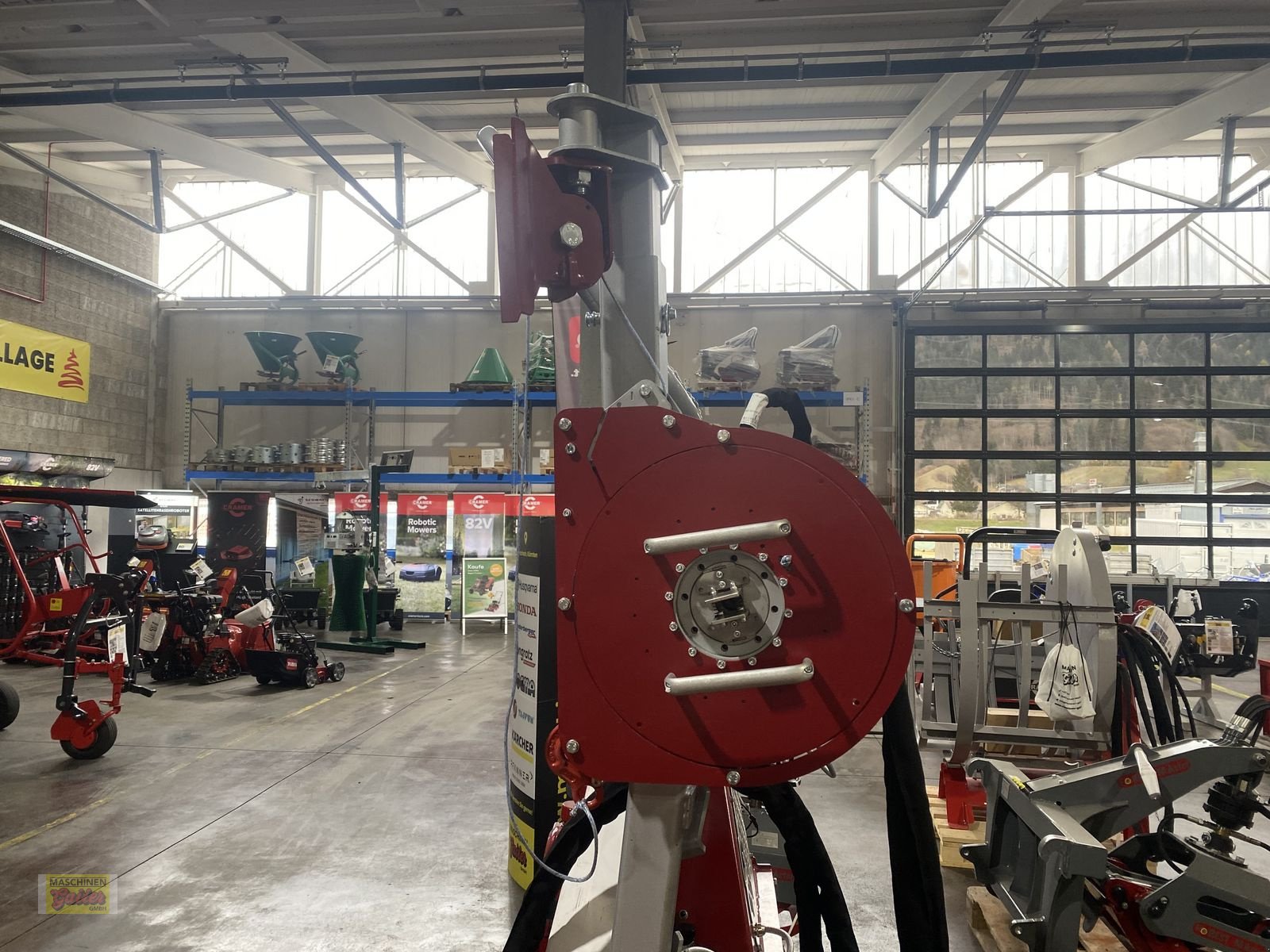 Seilwinde a típus Tajfun Tajfun EGV65 AHK SG mit SOMA-Hilfswinde, Neumaschine ekkor: Kötschach (Kép 20)