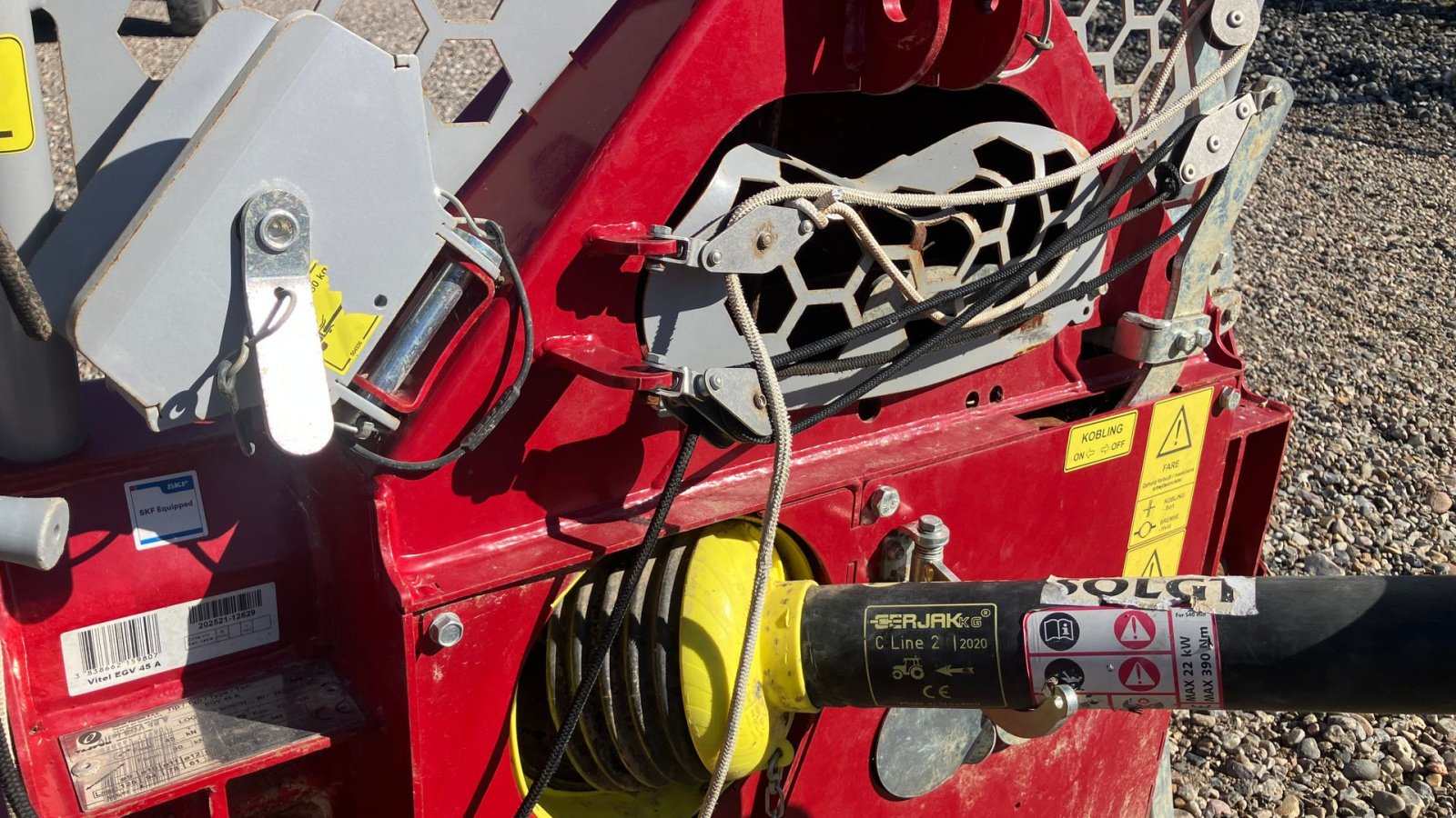 Seilwinde typu Tajfun Vitel EGV45A, Gebrauchtmaschine v Rødekro (Obrázek 7)