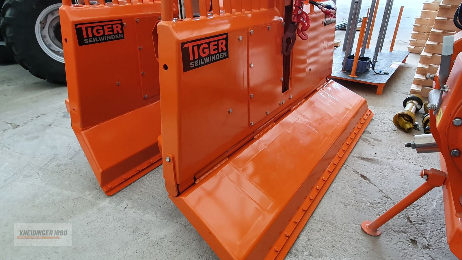 Seilwinde del tipo Tiger 8 Tonnen/Klappschild, Gebrauchtmaschine en Altenfelden (Imagen 2)