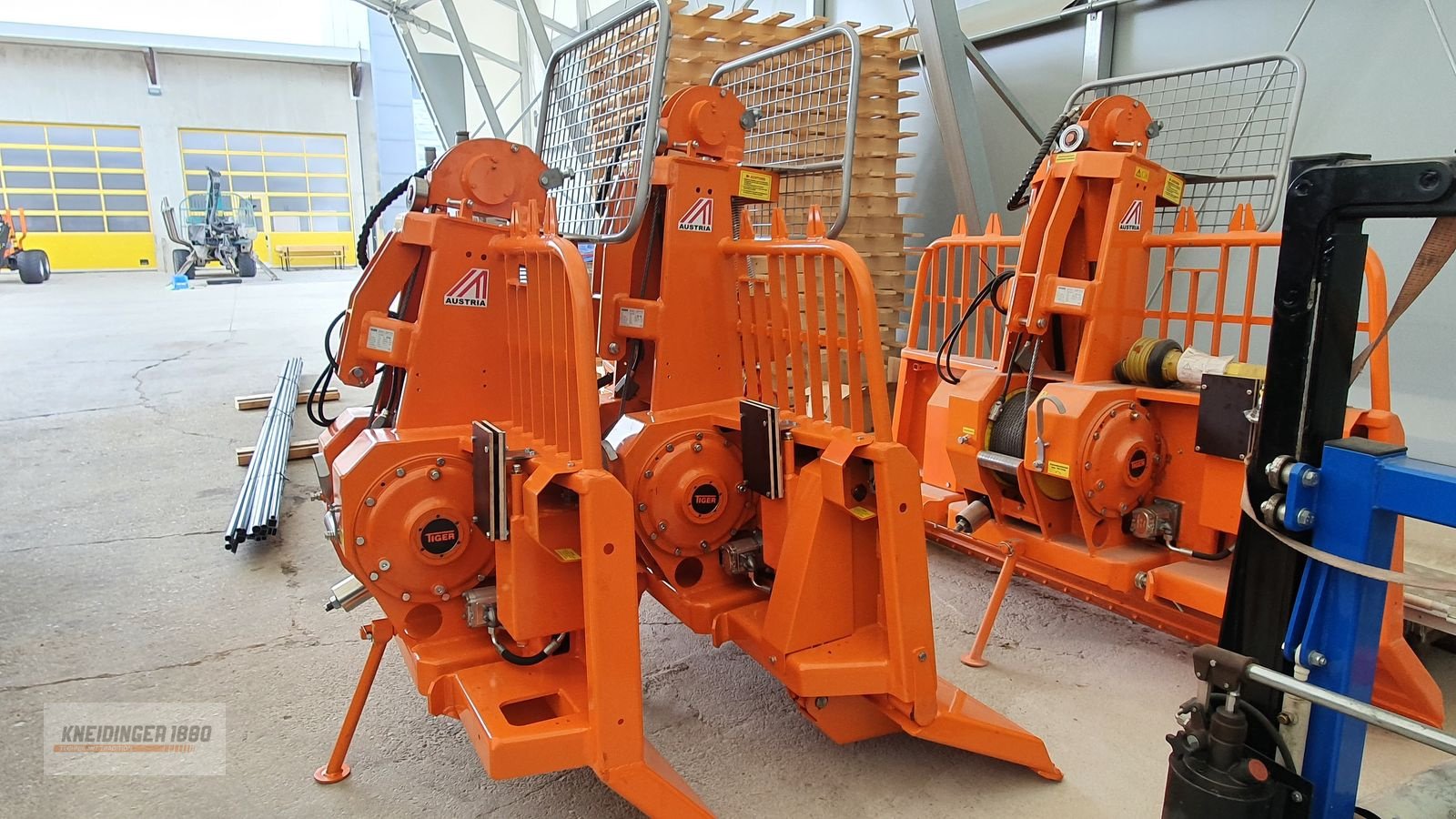 Seilwinde del tipo Tiger 8 Tonnen/Klappschild, Gebrauchtmaschine en Altenfelden (Imagen 3)