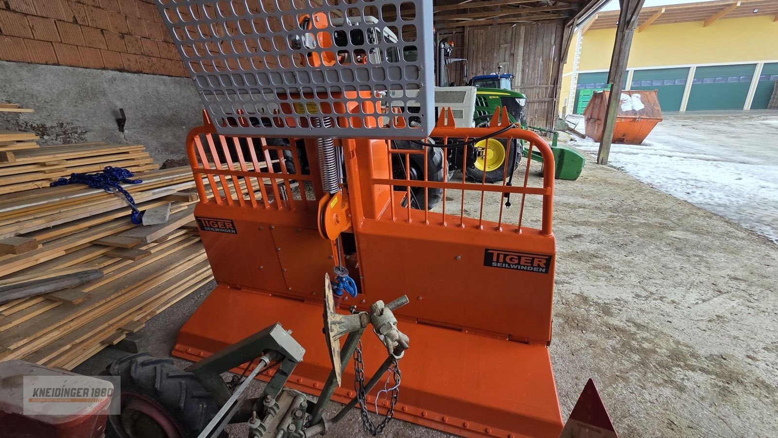 Seilwinde типа Tiger 8 Tonnen/Klappschild, Gebrauchtmaschine в Altenfelden (Фотография 1)