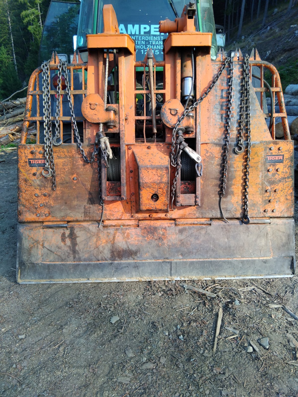 Seilwinde Türe ait Tiger Dsu, Gebrauchtmaschine içinde Knittelfeld (resim 1)