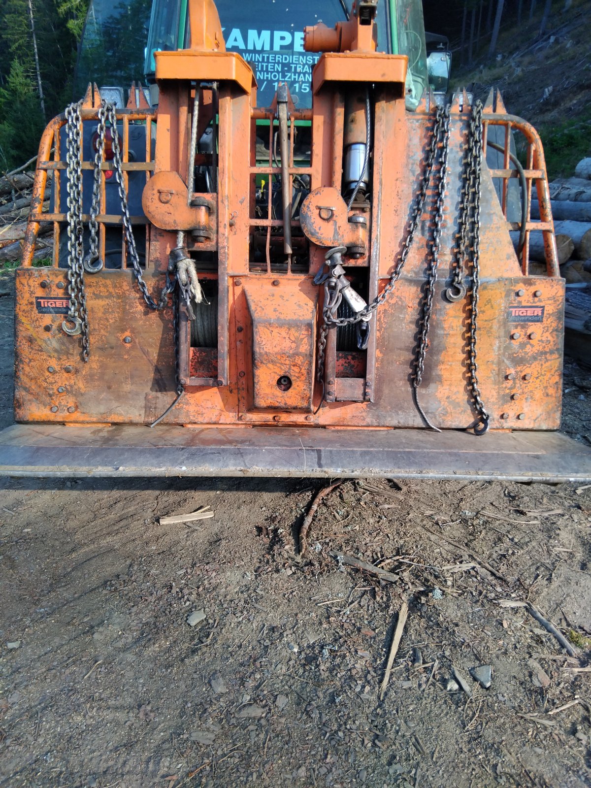 Seilwinde Türe ait Tiger Dsu, Gebrauchtmaschine içinde Knittelfeld (resim 2)