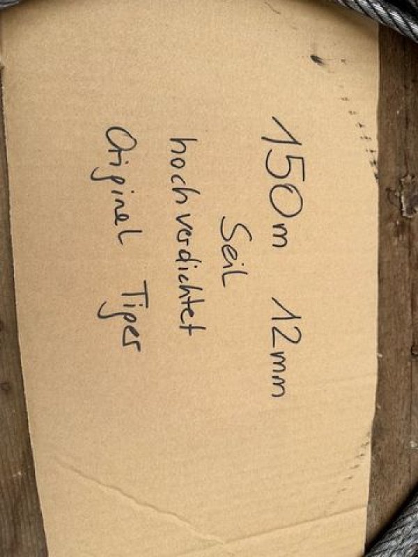 Seilwinde от тип Tiger Stahlseil hochverdichtet 150m/12mm, Neumaschine в Tamsweg (Снимка 3)