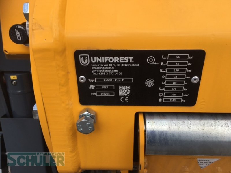 Seilwinde tipa Uniforest 2x85G, Neumaschine u St. Märgen (Slika 9)