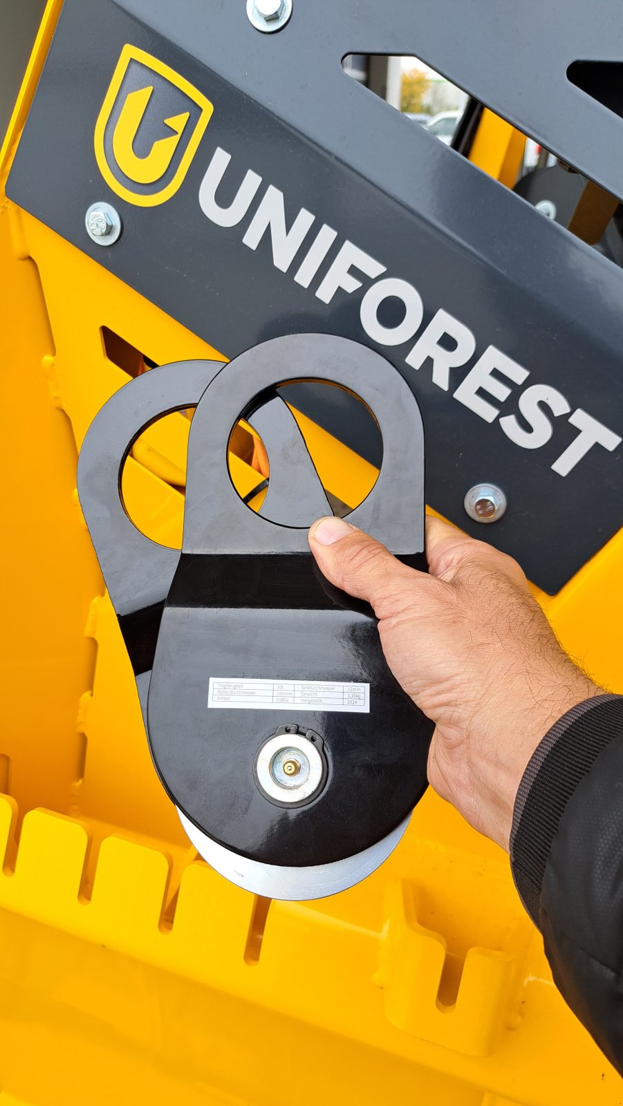 Seilwinde a típus Uniforest 40 eco 50 eco, Neumaschine ekkor: Burgthann (Kép 2)