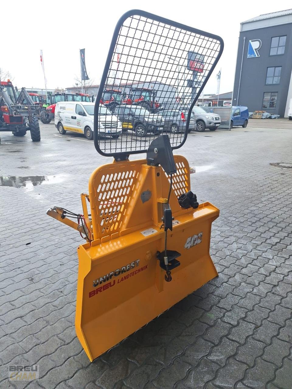 Seilwinde del tipo Uniforest 40E, Gebrauchtmaschine In Cham (Immagine 4)