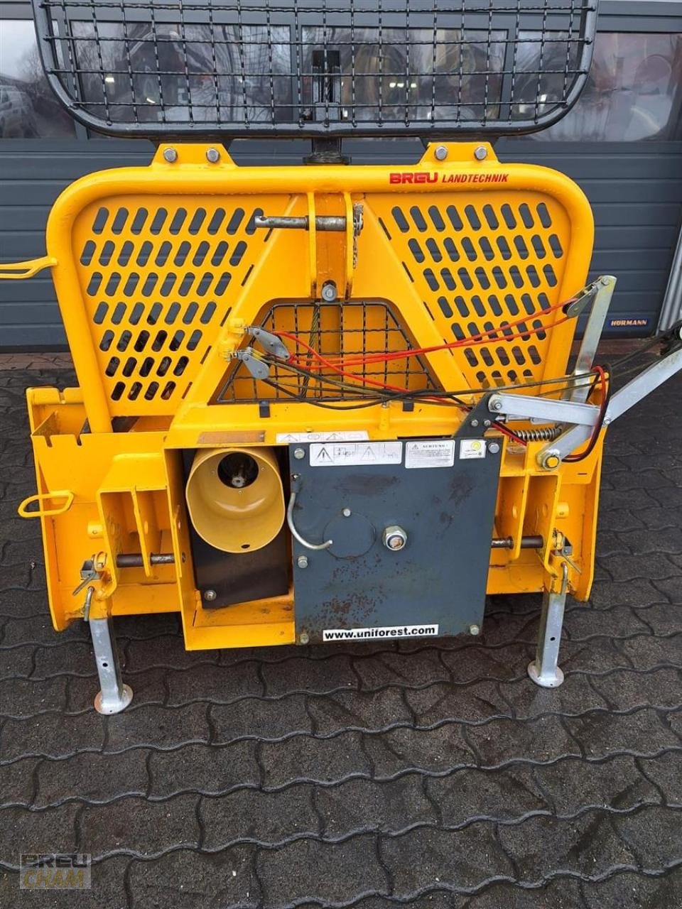 Seilwinde del tipo Uniforest 40E, Gebrauchtmaschine In Cham (Immagine 5)