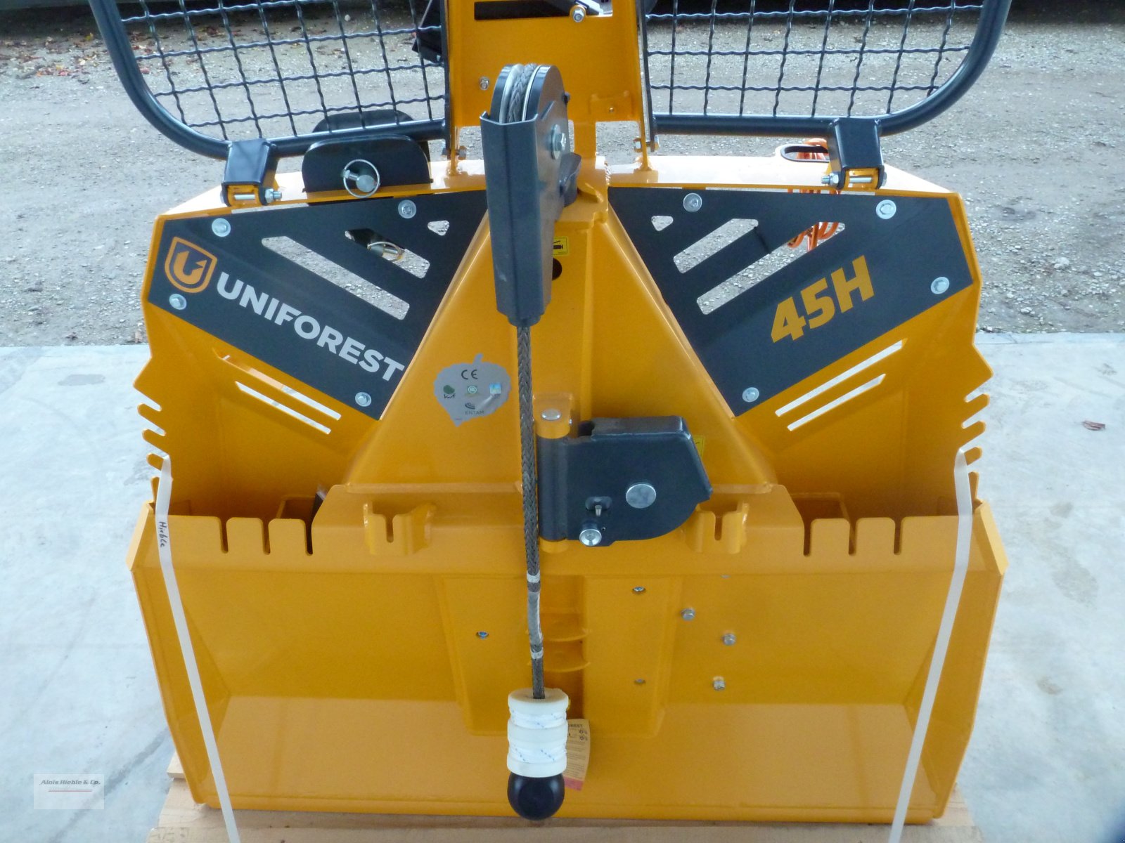 Seilwinde del tipo Uniforest 45 H Funk Kunststoffseil, Neumaschine In Tapfheim (Immagine 3)