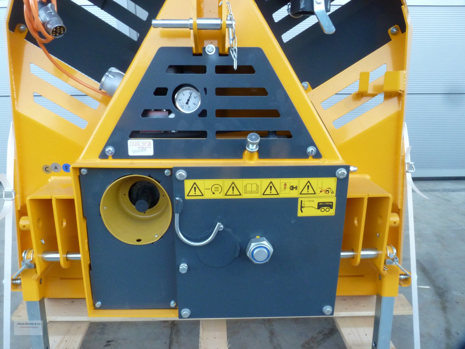 Seilwinde del tipo Uniforest 45 H Funk Kunststoffseil, Neumaschine In Tapfheim (Immagine 4)