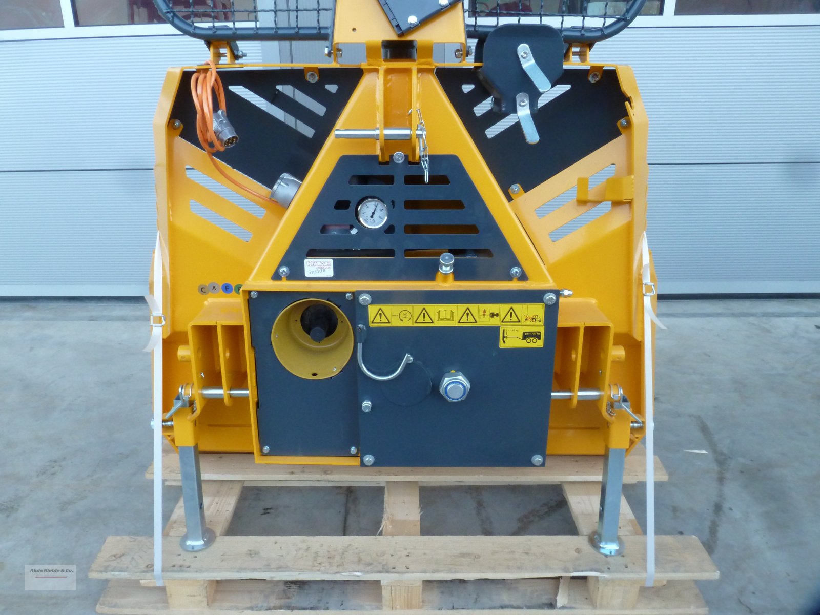 Seilwinde del tipo Uniforest 45 H Funk Kunststoffseil, Neumaschine In Tapfheim (Immagine 5)