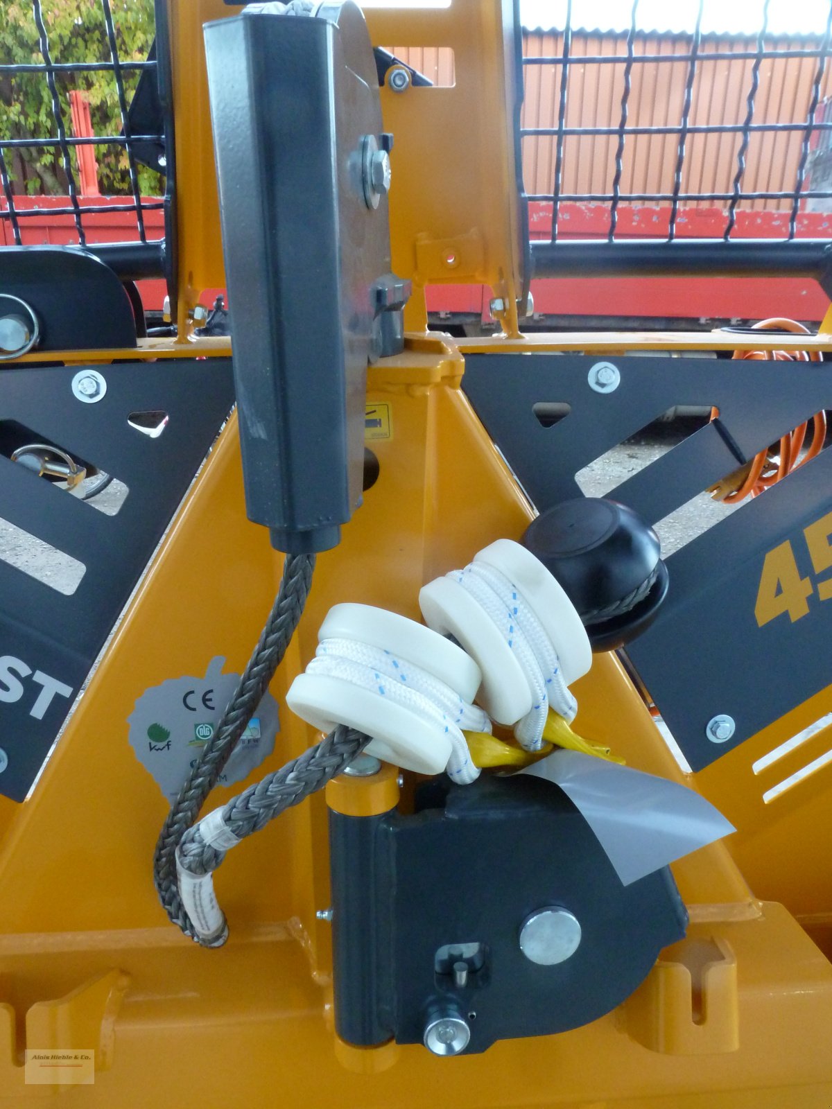Seilwinde del tipo Uniforest 45 H Funk Kunststoffseil, Neumaschine In Tapfheim (Immagine 12)