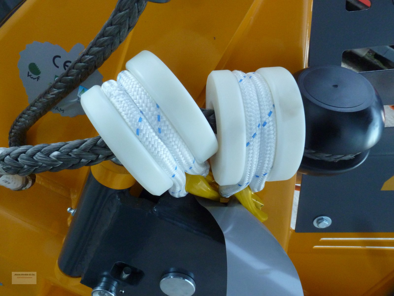 Seilwinde del tipo Uniforest 45 H Funk Kunststoffseil, Neumaschine In Tapfheim (Immagine 2)