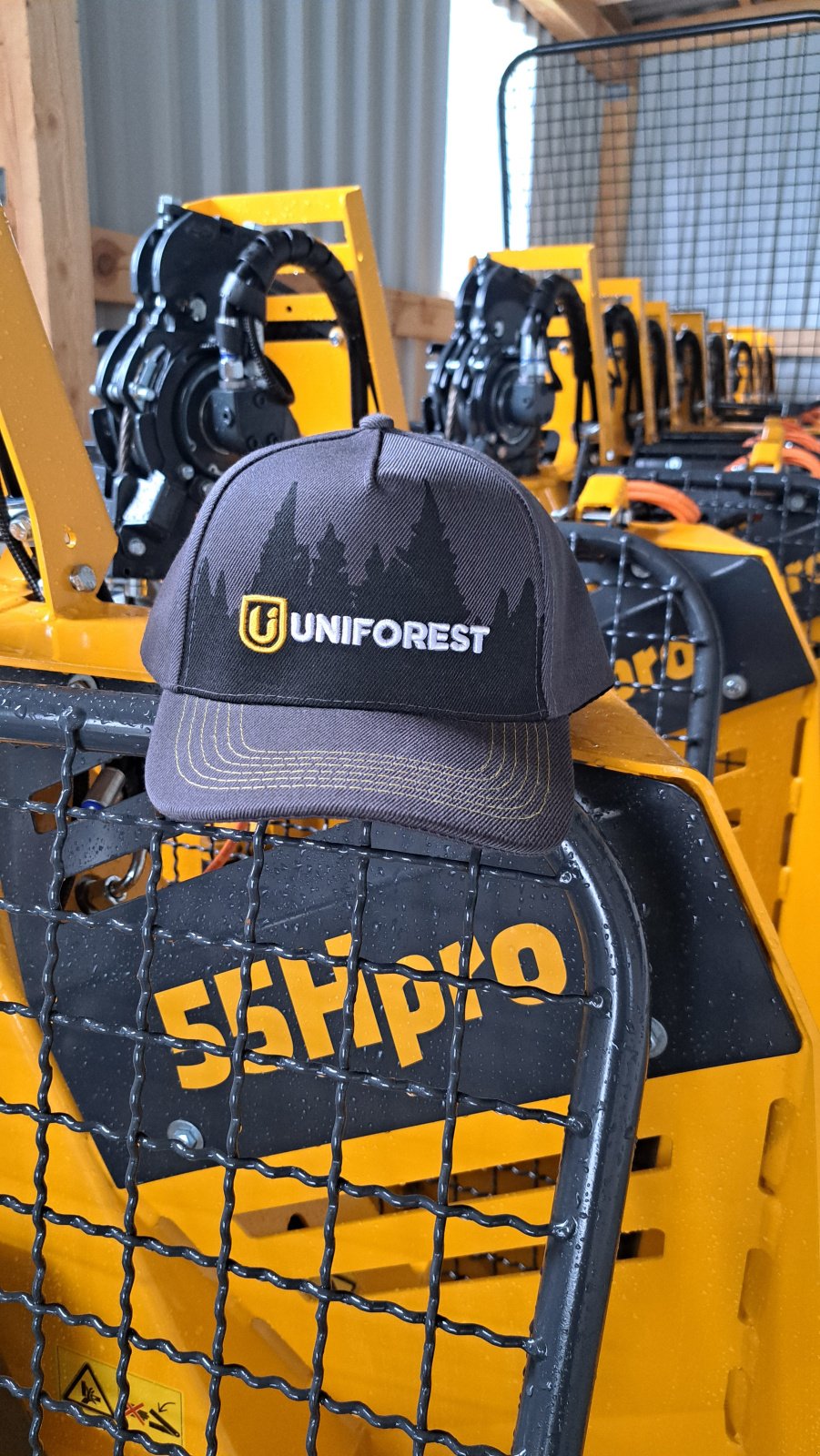 Seilwinde Türe ait Uniforest 45Hpro 55Hpro 65Hpro 85Hpro 95Hpro, Neumaschine içinde Burgthann (resim 4)