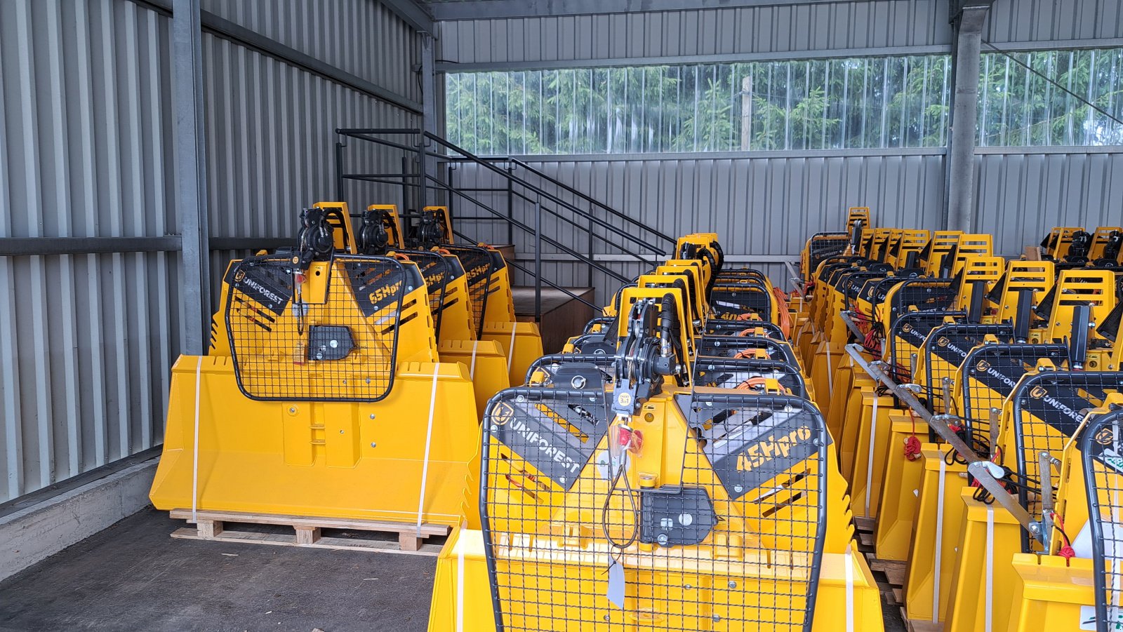 Seilwinde Türe ait Uniforest 45Hpro 55Hpro 65Hpro 85Hpro 95Hpro, Neumaschine içinde Burgthann (resim 8)