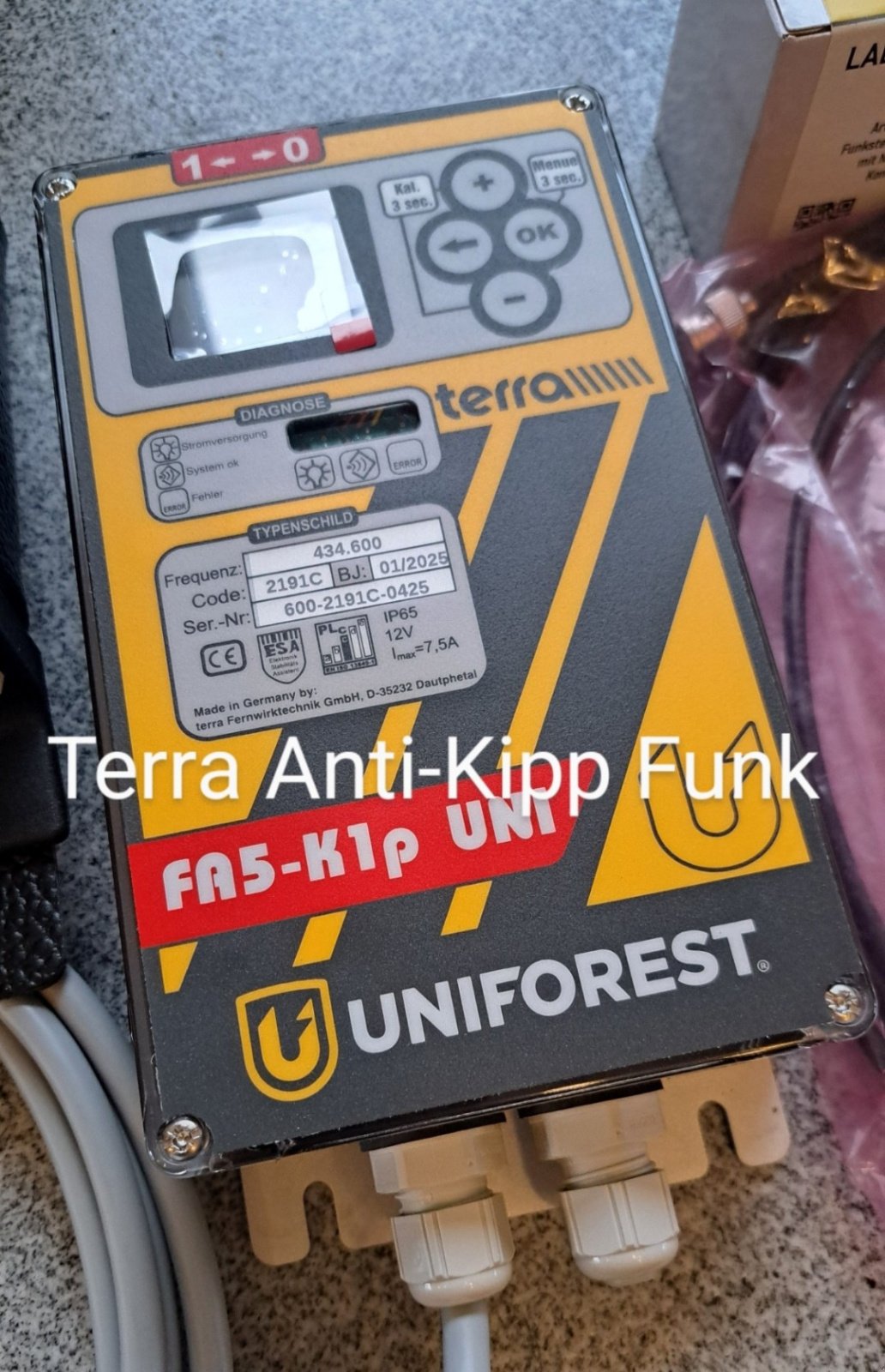 Seilwinde Türe ait Uniforest 45Hpro 55Hpro 65Hpro 85Hpro 95Hpro, Neumaschine içinde Burgthann (resim 15)