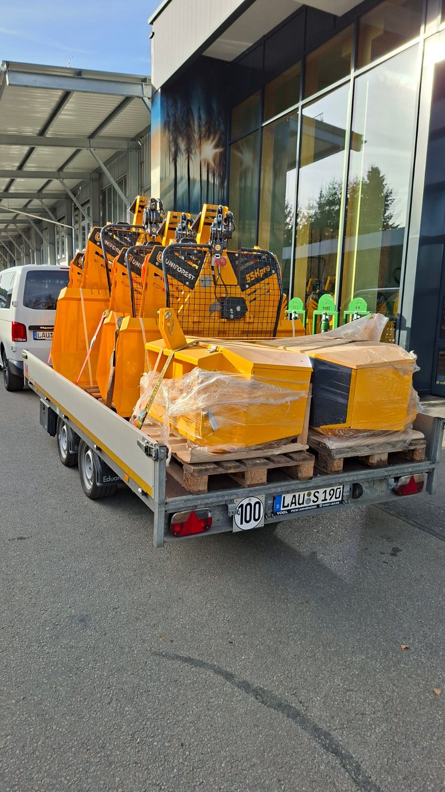 Seilwinde Türe ait Uniforest 45Hpro 55Hpro 65Hpro 85Hpro 95Hpro, Neumaschine içinde Burgthann (resim 5)