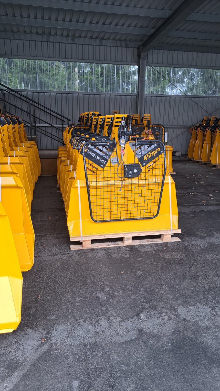 Seilwinde Türe ait Uniforest 45Hpro 55Hpro 65Hpro 85Hpro 95Hpro, Neumaschine içinde Burgthann (resim 9)