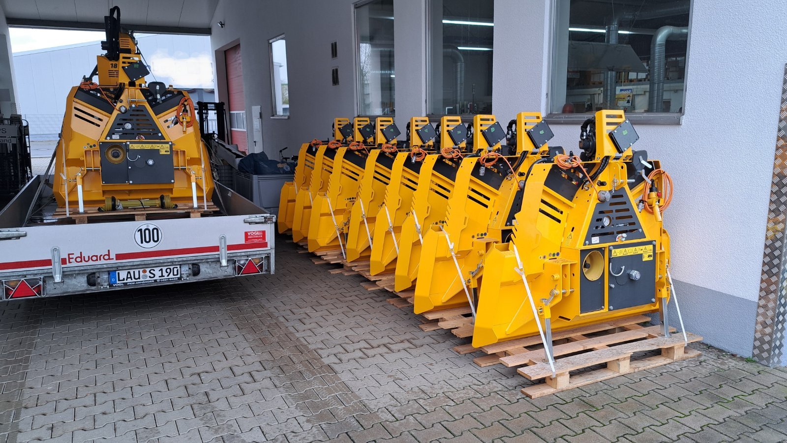 Seilwinde Türe ait Uniforest 45Hpro 55Hpro 65Hpro 85Hpro 95Hpro, Neumaschine içinde Burgthann (resim 13)