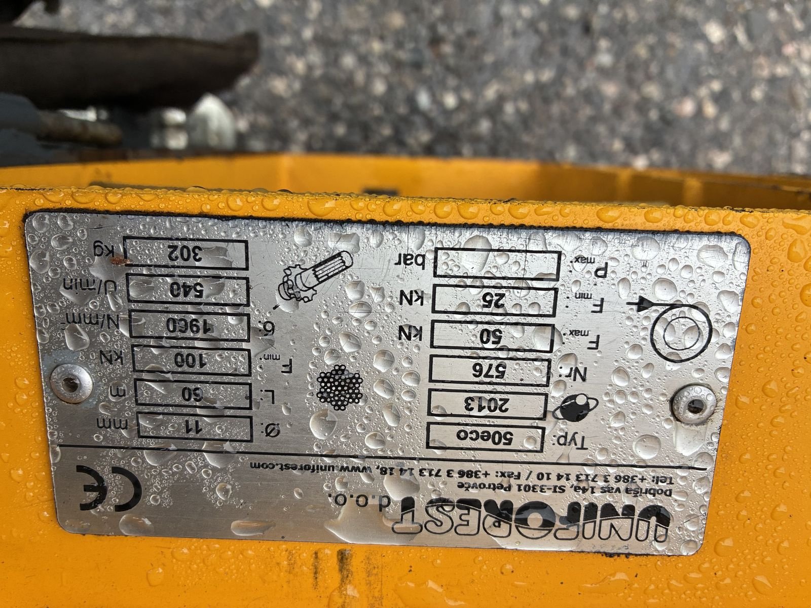 Seilwinde des Typs Uniforest 50 ECO, Gebrauchtmaschine in Villach (Bild 4)
