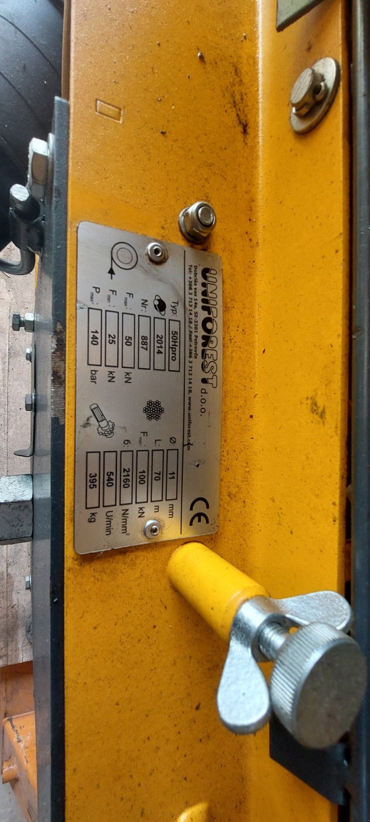 Seilwinde tipa Uniforest 50 H Pro, Gebrauchtmaschine u Pottenstein (Slika 3)