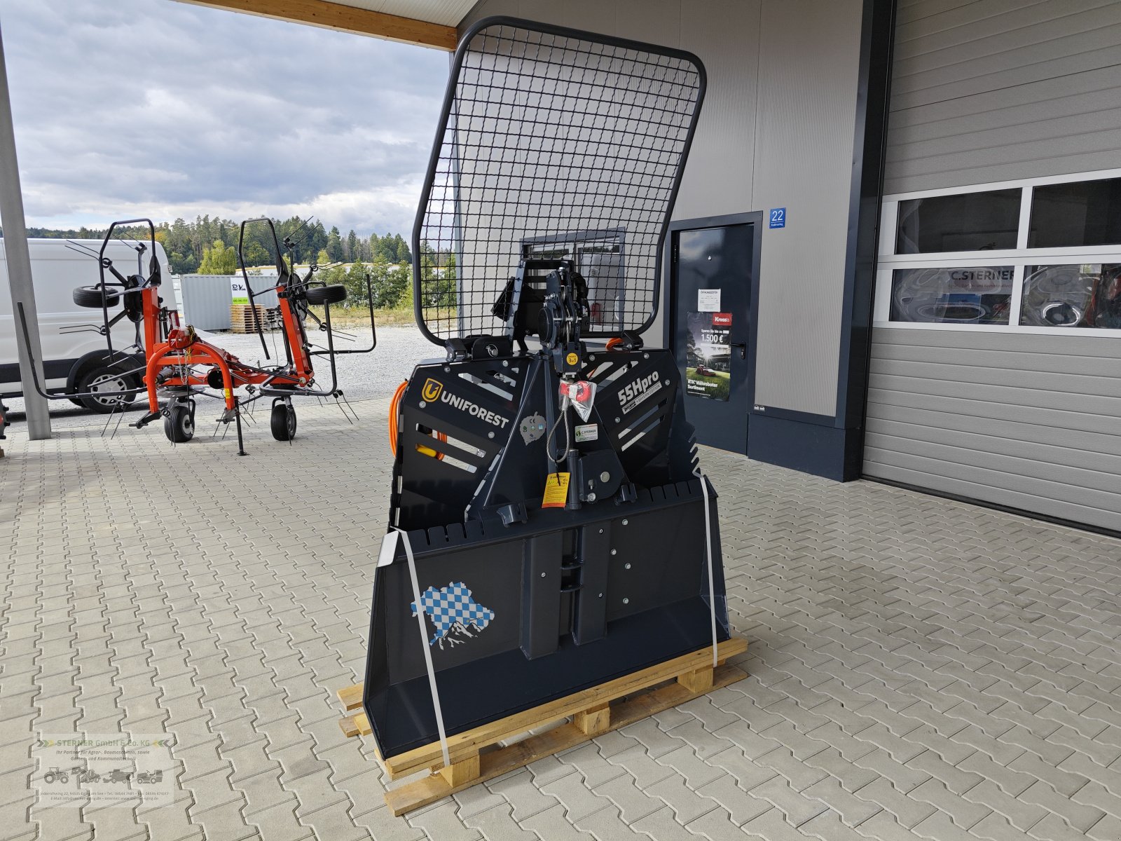 Seilwinde a típus Uniforest 55 H Pro, Neumaschine ekkor: Eging am See (Kép 1)