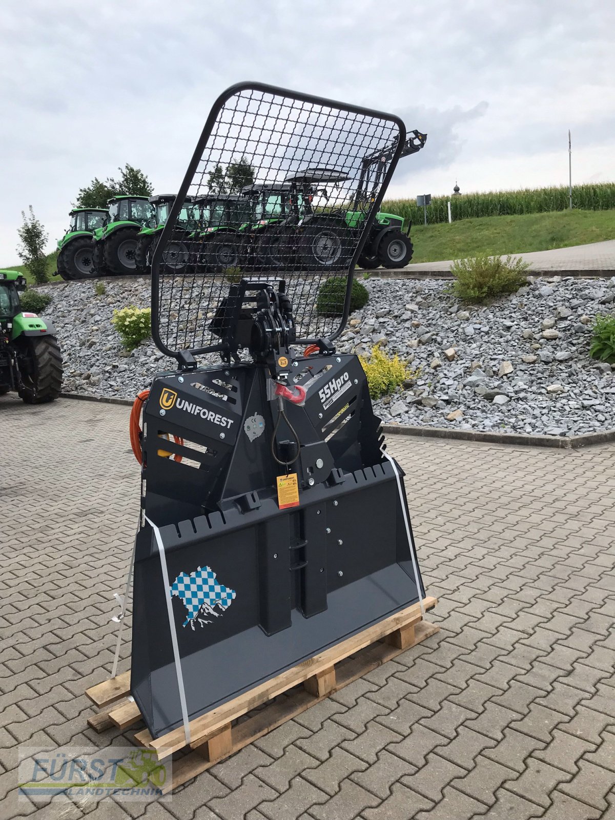 Seilwinde del tipo Uniforest 55 H Pro, Neumaschine In Perlesreut (Immagine 2)