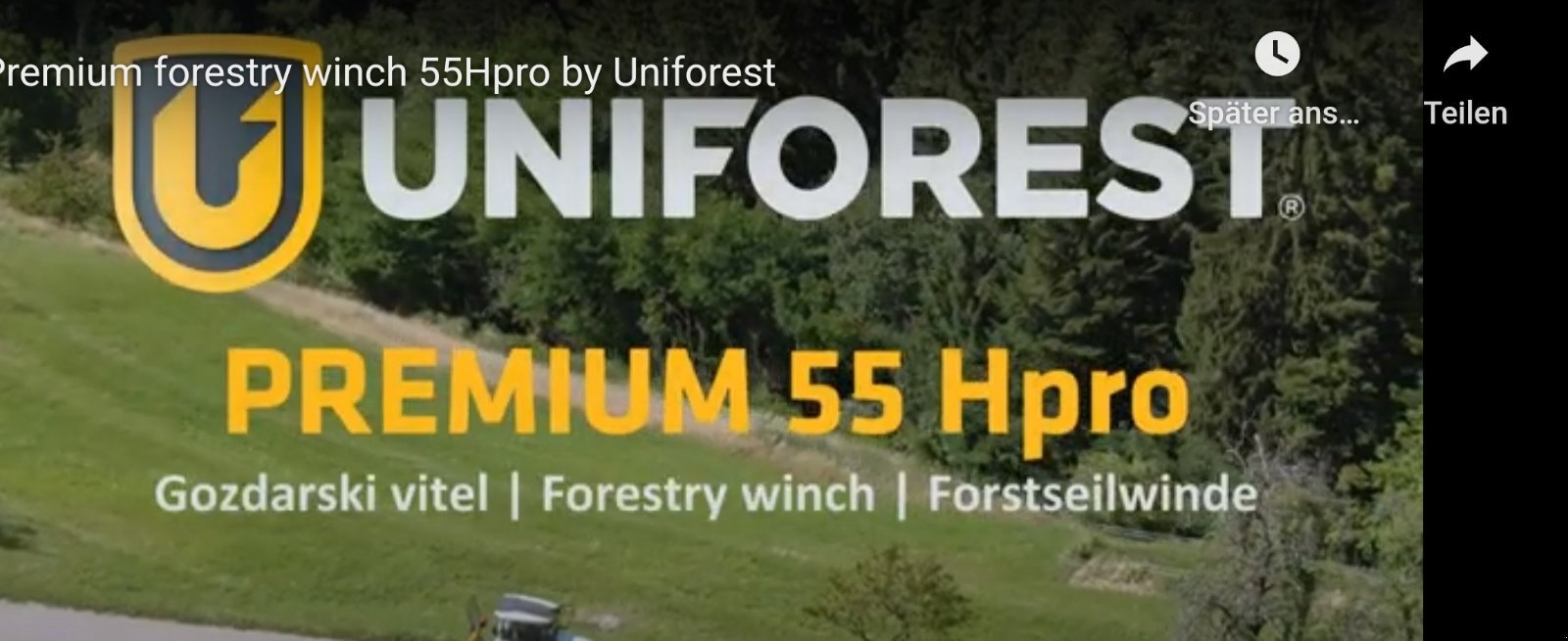 Seilwinde of the type Uniforest 55 H Pro, Neumaschine in Burgthann (Picture 17)