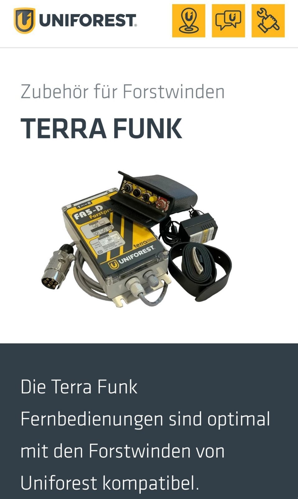 Seilwinde of the type Uniforest 55 H Pro, Neumaschine in Burgthann (Picture 12)